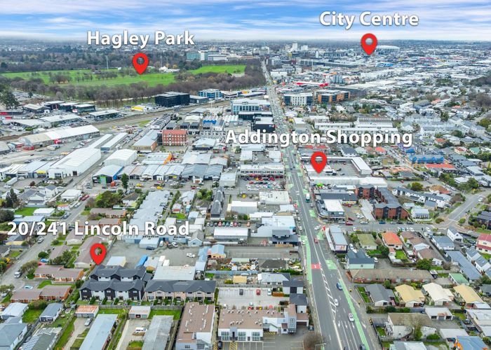  at 20/241 Lincoln Road, Addington, Christchurch City, Canterbury