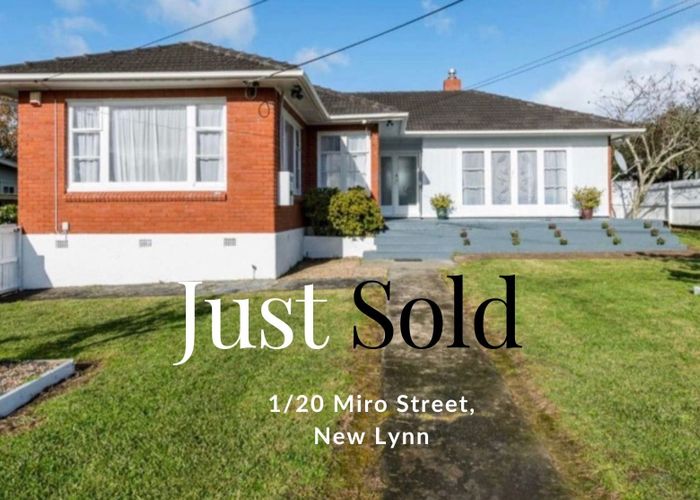  at 1/20 Miro Street, New Lynn, Auckland