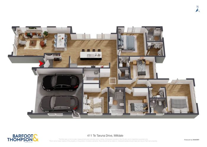  at 411 Te Taruna Drive, Milldale, Rodney, Auckland