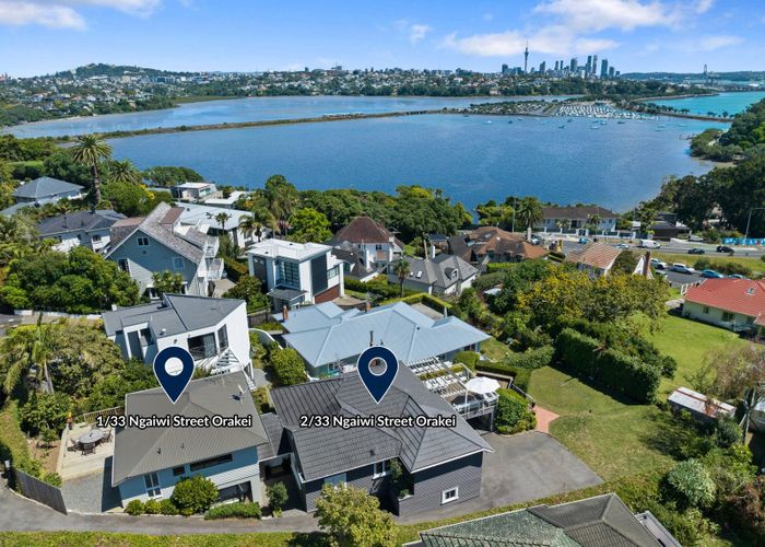  at 1/33 and 2/33 Ngaiwi Street, Orakei, Auckland City, Auckland