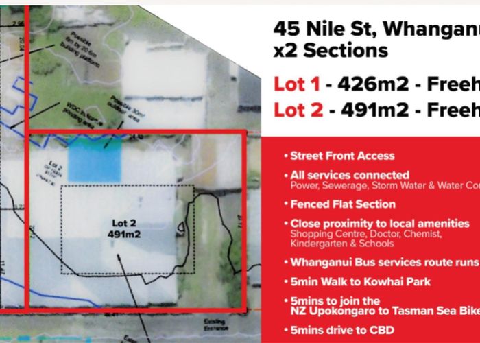  at Lot 1/45 Nile Street, Whanganui East, Whanganui, Manawatu / Whanganui