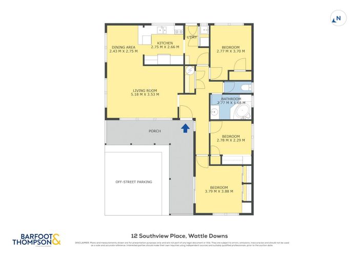  at 12 and 12A Southview Place, Manurewa, Manukau City, Auckland