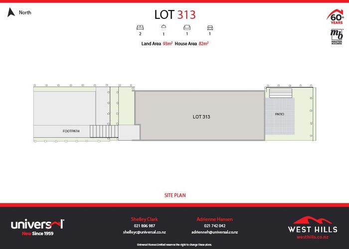  at Lot 313 - 33 Terapeke Crescent, Westgate, Waitakere City, Auckland