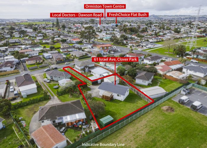  at 61 Israel Avenue, Clover Park, Auckland