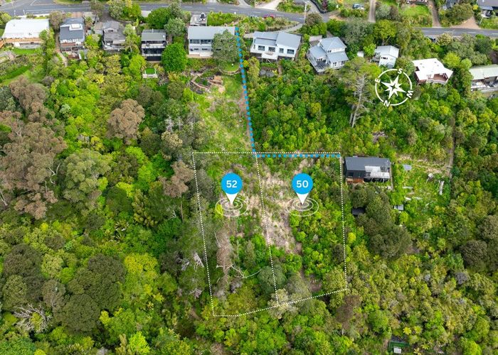  at 50 & 52 Te Aroha Avenue, Oneroa, Waiheke Island, Auckland