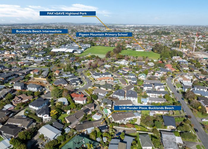  at 1/18 Mander Place, Bucklands Beach, Manukau City, Auckland