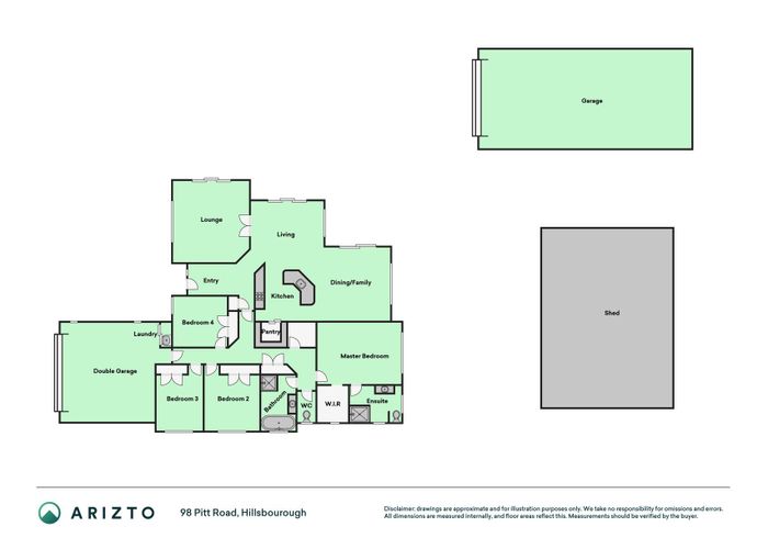  at 98 Pitt Road, Hillsborough, New Plymouth, Taranaki