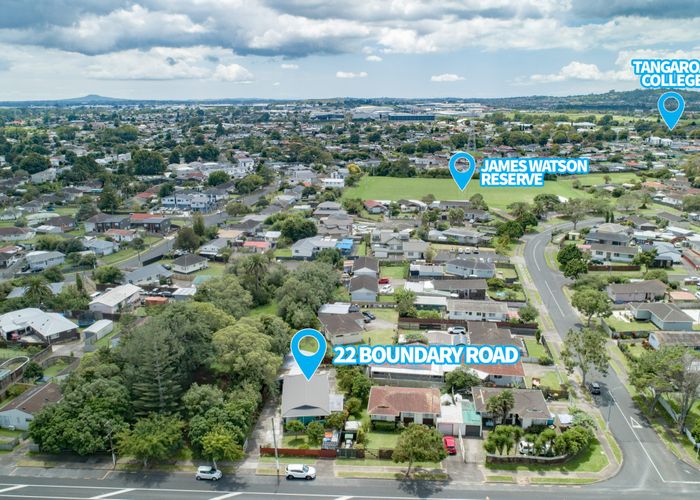  at 22 Boundary Road, Clover Park, Manukau City, Auckland