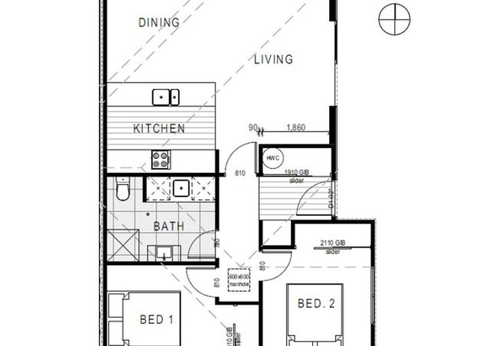  at 1/101 Warden Street , Richmond, Christchurch City, Canterbury