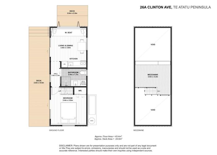  at 26A Clinton Avenue, Te Atatu Peninsula, Waitakere City, Auckland