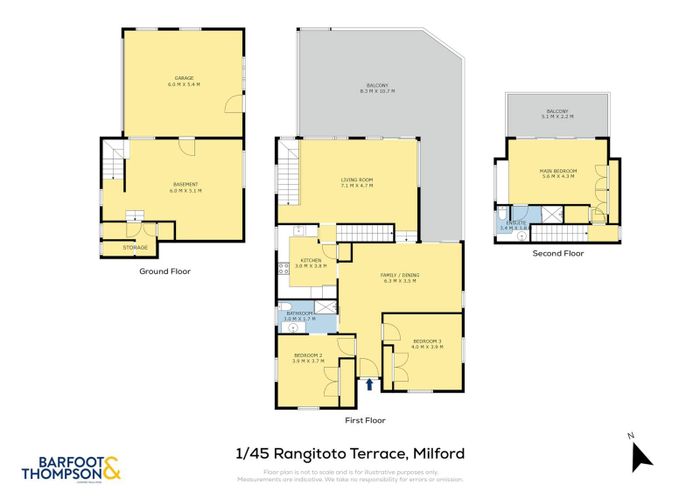  at 1/45 Rangitoto Terrace, Milford, North Shore City, Auckland