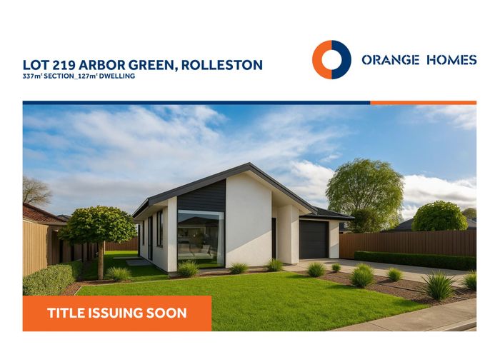 at Rolleston, Selwyn, Canterbury