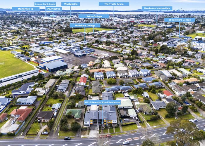 at 4/115 Swanson Road, Henderson, Waitakere City, Auckland