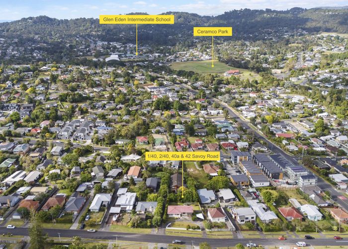  at 40/1 , 40/2, 40A & 42 Savoy Road, Glen Eden, Waitakere City, Auckland
