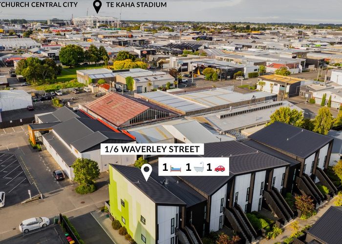  at 1/6 Waverley Street, Sydenham, Christchurch
