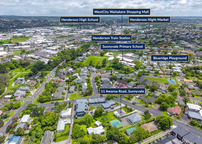  at 11 Awaroa Road, Sunnyvale, Waitakere City, Auckland