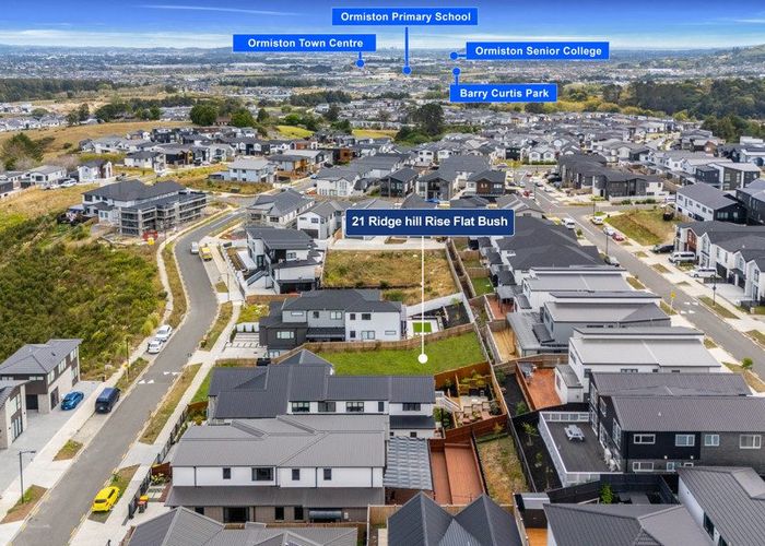  at 21 Ridgehill  Rise, Flat Bush, Manukau City, Auckland
