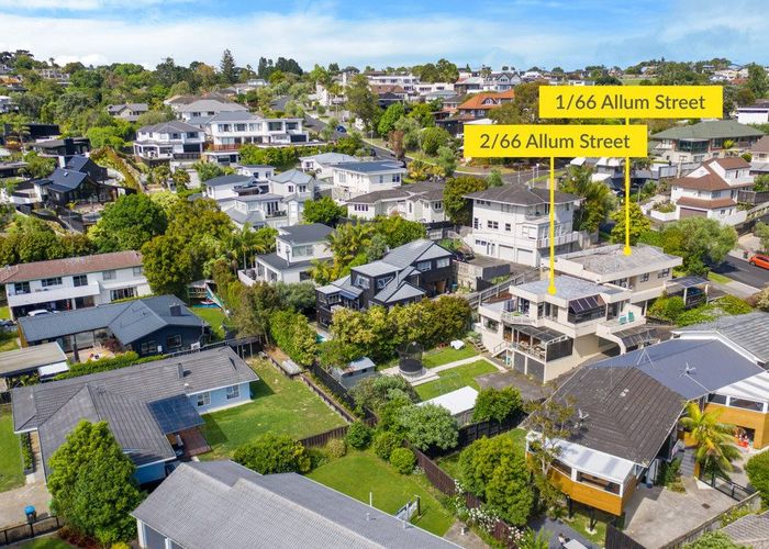  at 1 & 2/66 Allum Street, Kohimarama, Auckland City, Auckland