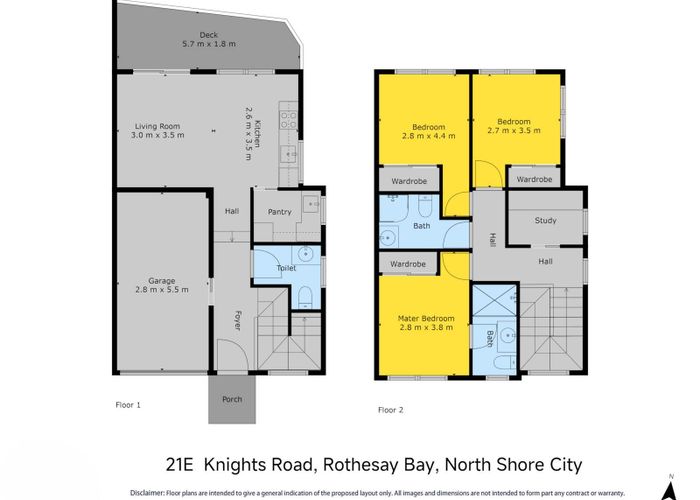  at 21E Knights Road, Rothesay Bay, North Shore City, Auckland