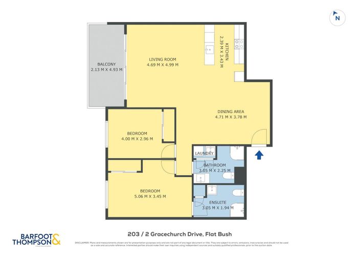  at 203-2 Gracechurch Drive, Flat Bush, Manukau City, Auckland