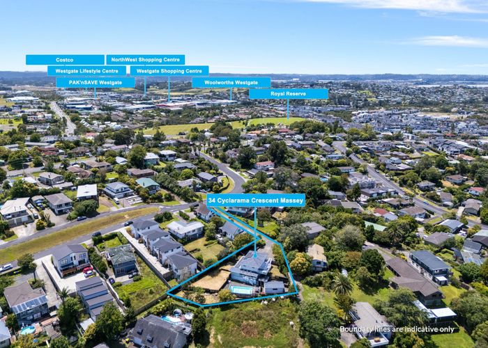  at 34 Cyclarama Crescent, Massey, Waitakere City, Auckland