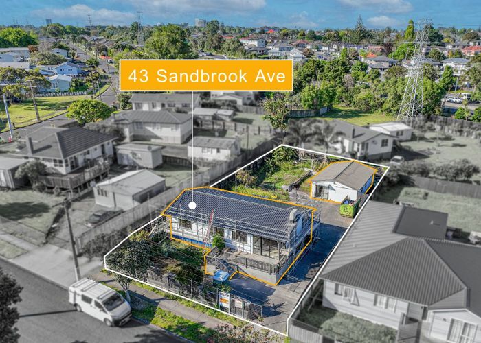  at 43 Sandbrook Avenue, Otara, Manukau City, Auckland