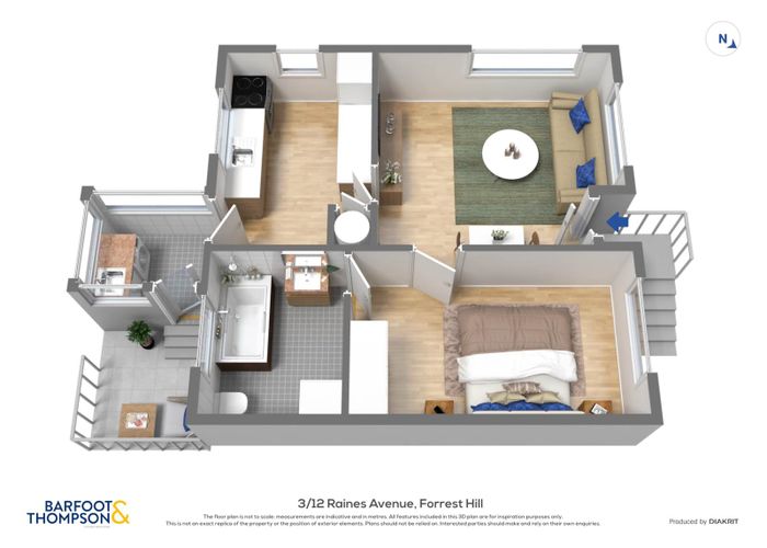  at 3/12 Raines Avenue, Forrest Hill, Auckland