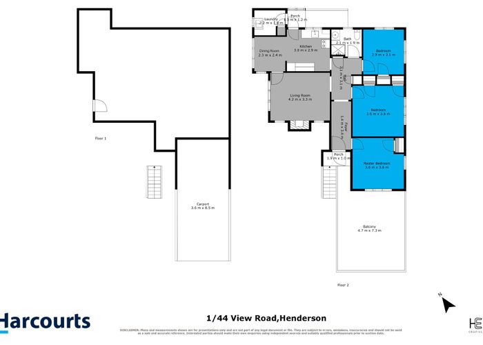  at 1/44 View Road, Henderson, Auckland