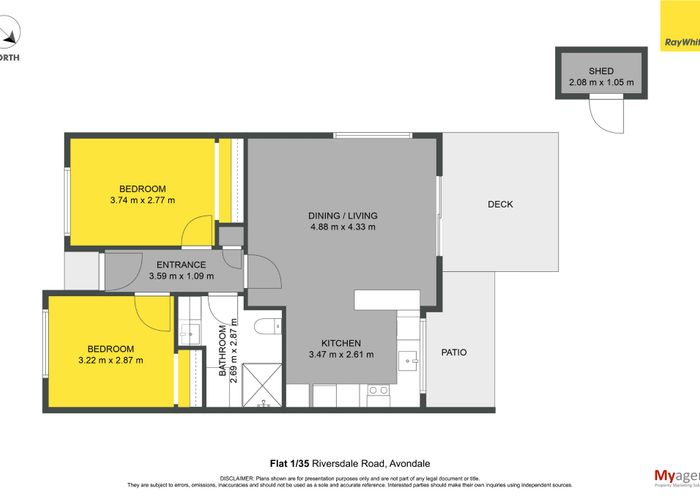  at 1/35 Riversdale Road, Avondale, Auckland