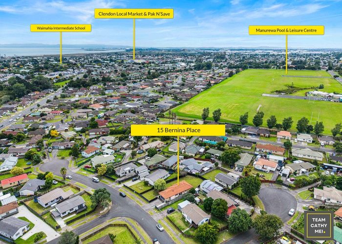  at 15 Bernina Place, Weymouth, Manukau City, Auckland
