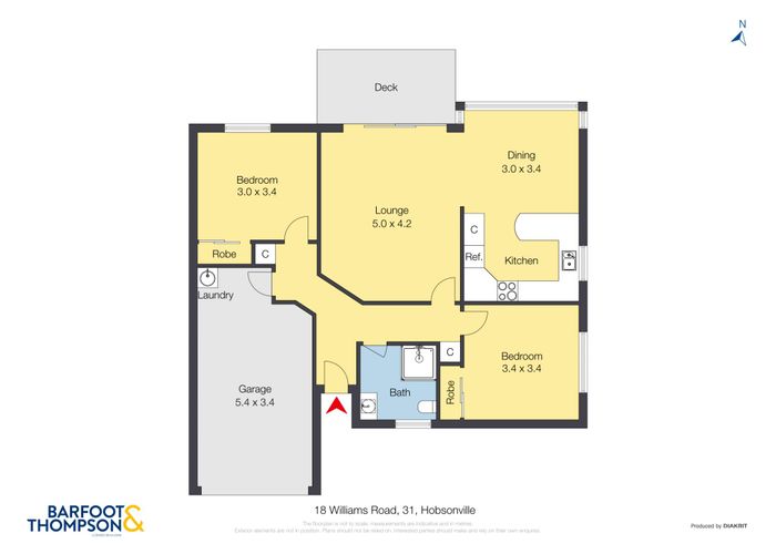  at 31/18 Williams Road, Hobsonville, Waitakere City, Auckland