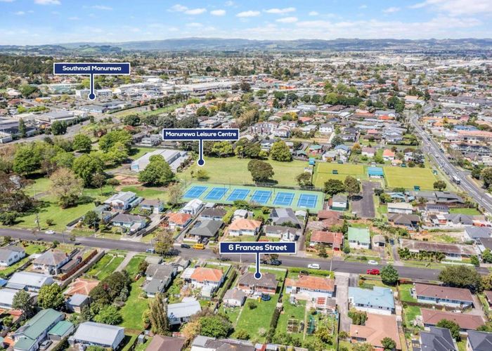  at 6 Frances Street, Manurewa, Manukau City, Auckland