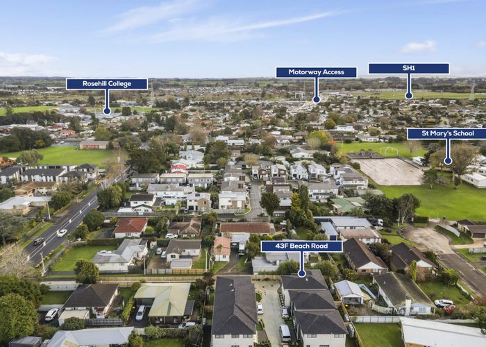  at 43F Beach Road, Pahurehure, Papakura, Auckland