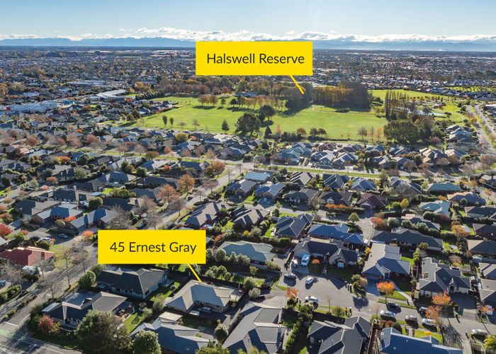  at 45 Ernest Gray Place, Halswell, Christchurch City, Canterbury