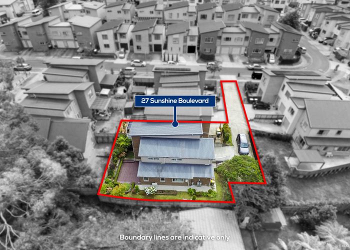  at 27 Sunshine Boulevard, Sunnyvale, Waitakere City, Auckland