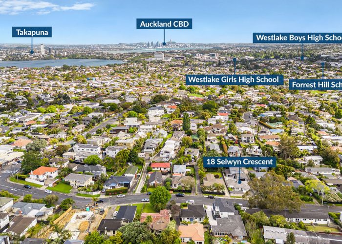  at 18 Selwyn Crescent, Forrest Hill, North Shore City, Auckland
