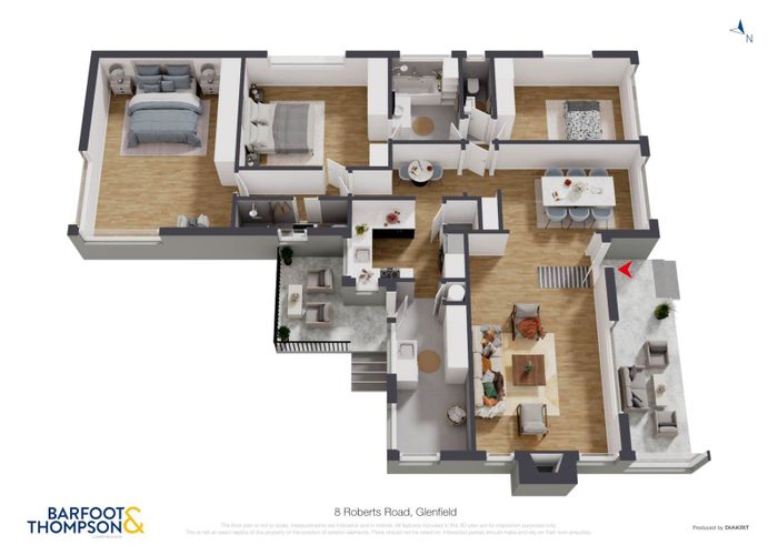  at 8 Roberts Road, Glenfield, North Shore City, Auckland