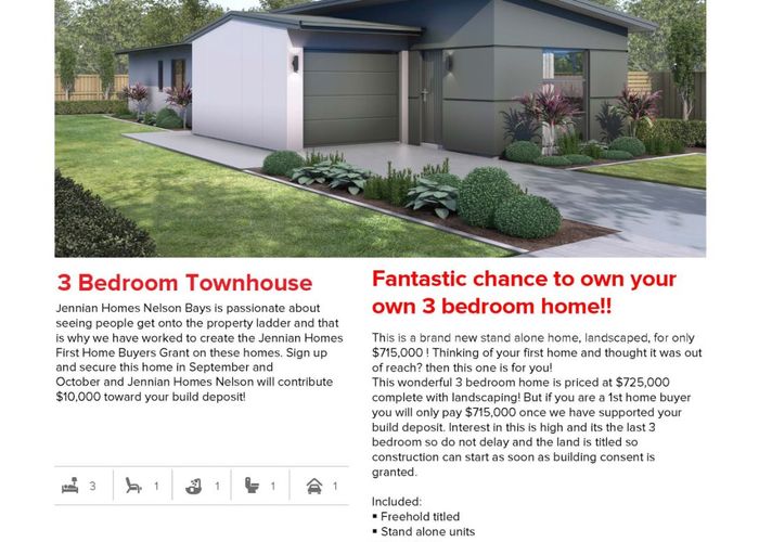  at Lot 825/36 Chertsey Road, Richmond, Richmond, Tasman, Nelson / Tasman