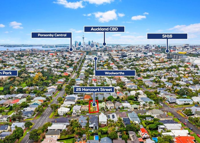  at 25 Harcourt Street, Grey Lynn, Auckland City, Auckland