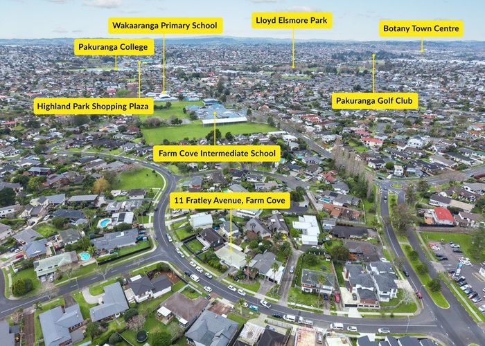  at 11 Fratley Avenue, Farm Cove, Manukau City, Auckland