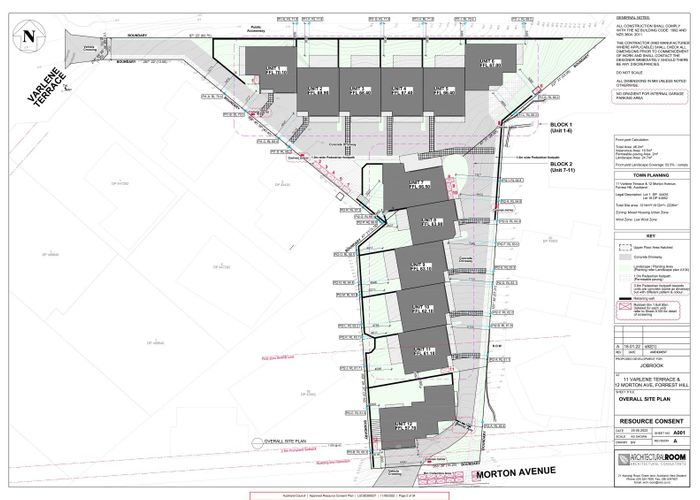  at 12 Morton Avenue and 11 Varlene Terrace, Forrest Hill, North Shore City, Auckland