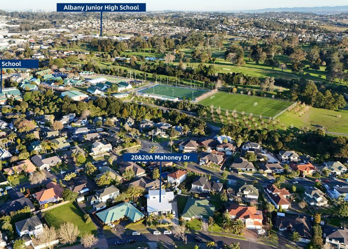  at 20 & 20A Mahoney Drive, Albany, North Shore City, Auckland