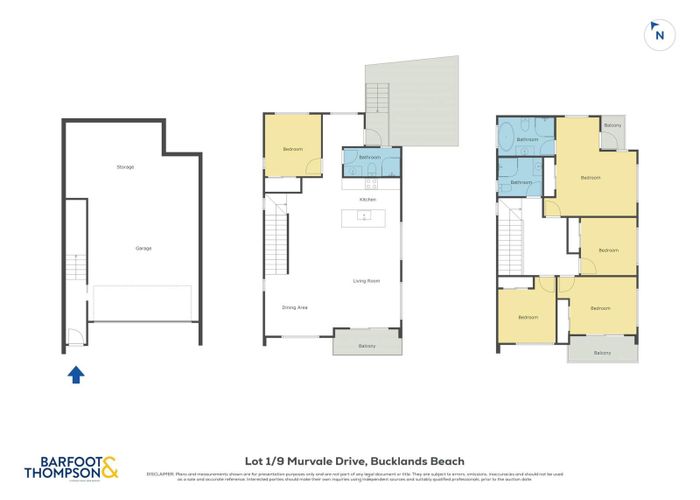  at Lot 1, 9  Murvale Drive, Bucklands Beach, Manukau City, Auckland