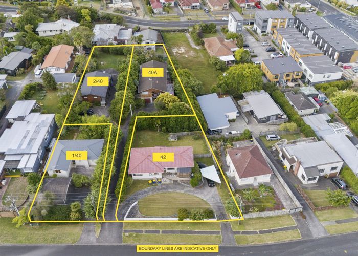  at 40/1 , 40/2, 40A & 42 Savoy Road, Glen Eden, Waitakere City, Auckland
