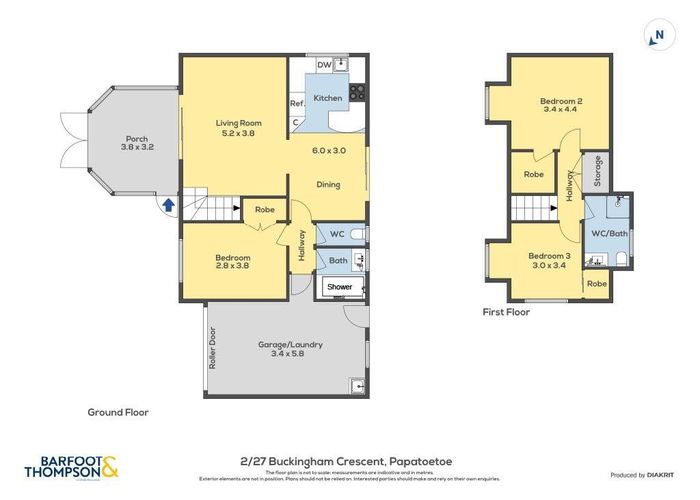  at 2/27 Buckingham Crescent, Papatoetoe, Manukau City, Auckland
