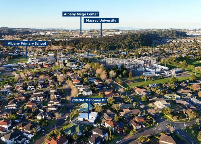  at 20 & 20A Mahoney Drive, Albany, North Shore City, Auckland