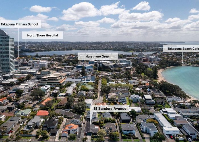  at 18 Sanders Avenue, Takapuna, North Shore City, Auckland