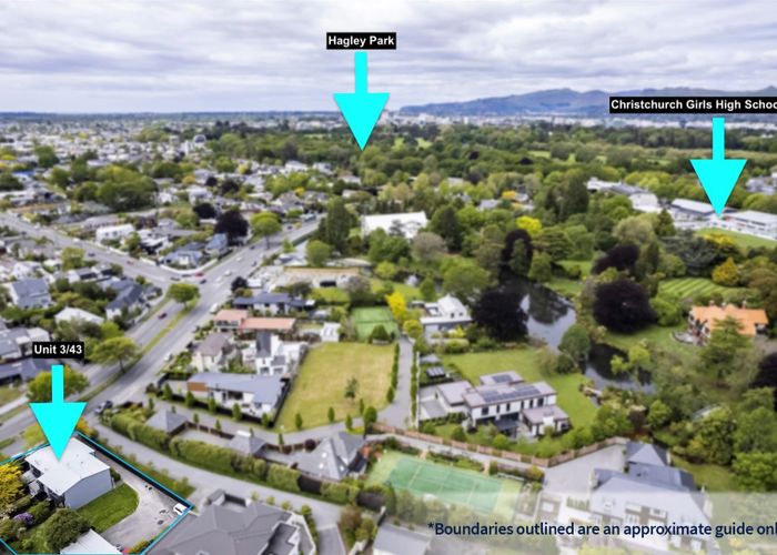  at 3/43 Fendalton Road, Fendalton, Christchurch City, Canterbury