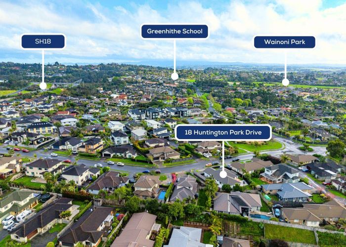  at 18 Huntington Park Drive, Greenhithe, North Shore City, Auckland