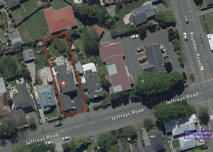 Free property data for 33 Jeffreys Road, Fendalton, Christchurch